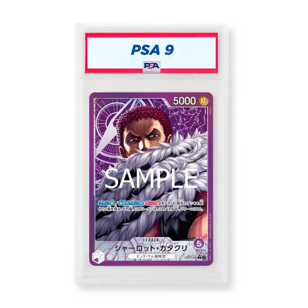 PSA9 Charlotte Katakuri OP11 62 Alternate Art JP